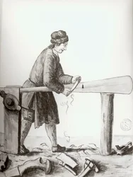 An Oar-Maker from the Venetian Arsenal
